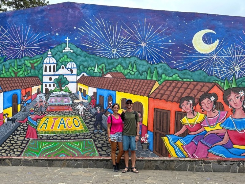 La Ruta de las Flores y el Volcán de Santa&nbsp;Ana